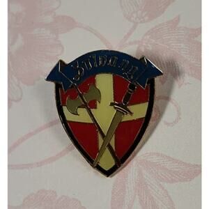 Solvang CA Danish Souvenir Pin for a Hat, Lapel, Lanyard, Jacket or Backpack